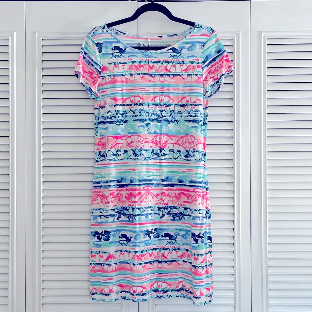 Lilly Pulitzer, Small crewneck T-shirt dress
